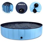 Piscine pour grands chiens et petits chiens - pataugeoire pliable et transportable - 80 x 20 cm - animaux ... Piscine pour grands chiens et petits chiens - pataugeoire pliable et transportable - 80 x 20 cm - animaux ...