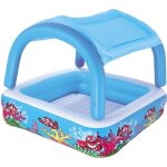 Piscine de jeux gonflable - bestway - canopy - toit gonflable amovible - vinyl ultra rsistant