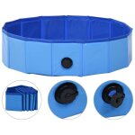 Piscine pliable - mango - pour chiens - bleu 80x20 cm pvc a186 Piscine pliable - mango - pour chiens - bleu 80x20 cm pvc a186