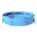 Piscine tubulaire ronde - relax4life - grande capacit 4383l - pompe de filtration - paroi  3 couches ...