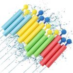 Pistolets  eau en mousse pour enfants - blaster - lot de 12 - jouet deau pour piscine plage jardin - ...