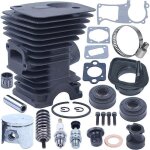 Piston de cylindre de 44 mm pour husqvarna 340 345 350 grouilles de plage de tron�onneuse