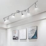 Plafonnier 6 spot led orientable luminaires plafonnier pivotants aucune gu10 ampoule incluse �clairage ...