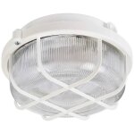 Plafonnier ext�rieur - deko light - syrma rund - e27 - led - blanc