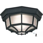 Plafonnier ext�rieur � led 12 w applique murale ext�rieure avec d�tecteur de mouvement m�tal / verre ...