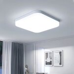Plafonnier led carr� 36w luminaire plafond 3240lm 6500k �clairage int�rieur lampe lumiere moderne pour ...