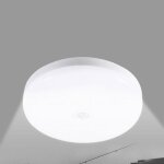 Plafonnier led dia. 22cm 12w 2835smd int�rieur / ext�rieur avec d�tecteur de mouvement 6500k blanc