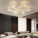 Plafonnier led moderne fleur pendante télécommande réglable Plafonnier led moderne fleur pendante télécommande réglable