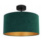 Plafonnier - light - home - mediolan 2360 / kb / 40 / z - velours dor� - m�tal - e27