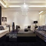 Plafonnier lustre suspendu en cristal blanc 225x305 cm lampe  suspension style magnifique luminaire ...