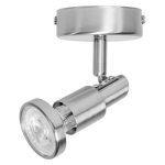 Plafonnier - osram - 5 versions (jusqu� 6 spots) - gu10 - nickel bross� - t�te pivotante