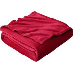 Plaid canape couverture polaire 150x200couvre lit 2 personnes plaid canap� flanelle doux et chaudbourgogne ...