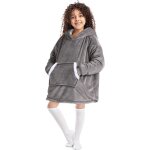 Plaid à capuche enfant plaid pull couverture canapé polaire avec manche garçons filles avec poches portables ... Plaid à capuche enfant plaid pull couverture canapé polaire avec manche garçons filles avec poches portables ...