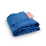 Plaid confort polaire avec manches et poche tlphone bleu pcp1914 de la marque garnier