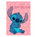 Plaid stitch - couverture lilo et stitch
