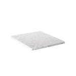 Plan de travail cuisine r - line 50 cm marbre blanc vicco