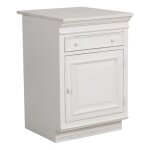 Plan de travail meuble bas - quartz - blanc - interiors