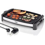 Plancha �lectrique 2200 watts - pour 4 - 8 personnes i grill portable de taille xxl pour lint�rieur i ...