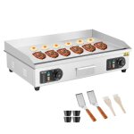 Plancha lectrique 4400 w - vevor - plaque  snacker commercialeplaque de cuisson de table - pour barbecue ...