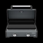 Plancha  gaz sigma 2 cook avec couvercle de cuisson