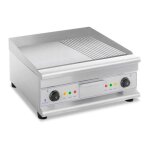 Plancha grill �lectrique nervur�e double 60 cm 6 400 watts 14 0002861