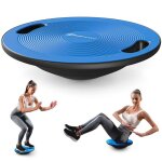 Hop - sport planche abdo avec poignes diamtre 40 cm charge max. 150 kg plateau dquilibre oscillant ...