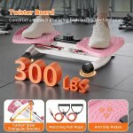 Planche abdominale de torsion appareil de torsion de la taille - �cran led - 150 kg - antid�rapant - ...