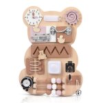 Planche activit� montessori busy board pour enfants plateau de jeu sensoriel apprentissage de la motricit� ...