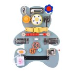 Planche activit� montessori tableau 2 ans busy board montessori jeux pour apprendre la motricit� fine ...