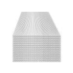 Planches alv�olaires en polycarbonate home deluxe varus - 58 x 118 cm - lot de 15