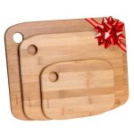 Planches à découper en bois de bambou ? set de 3 tailles ? plateau de service pour aperitif pain fromage ... Planches à découper en bois de bambou ? set de 3 tailles ? plateau de service pour aperitif pain fromage ...