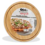 Planche � d�couper - ipea - bsmdtagpiz - ronde - bois - durable et �l�gante