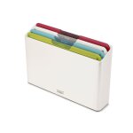 Planche  dcouper - joseph joseph - 60228 - multicolore - rangement ultraplat - antidrapante
