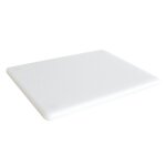 Planche � d�couper en plastique blanc 40 x 30 x 2 cm