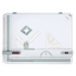 Planche � dessin a3 - multifonction - �querre et protractor - plastique - 49x35. 5cm - accessoires inclus ...