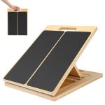 Planche inclinable rglable en 5 positions pour tirement et physiothrapie du mollet - avec surface ...