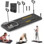 Planche pilates multifonctionnelle pour les abdominaux avec comptoir pliable � rebond automatique pilates ...