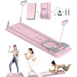 Planche de pilates multifonctionnelle quipement de fitness  domicile pour exercices abdominaux robuste ...