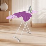 Planche � repasser pliante cadre m�tallique robuste surface large et stable hauteur r�glable pour un ...