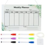 Planning semaine tableau blanc effacable planning semaine fait de matériau acrylique pour liste de coursesorga ... Planning semaine tableau blanc effacable planning semaine fait de matériau acrylique pour liste de coursesorga ...