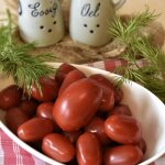 Plant de tomate prune noire type cerise