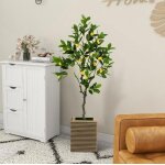 Plante artificielle extrieur intrieur - relax4life - citrons simuls - pots de fleurs rempl - citronnier ...