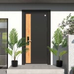 Plante artificielle int�rieur ext�rieur - relax4life - branches et feuilles naturelles - pot rempli de ...