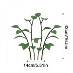 Plante en pot lumineuse magique plante dint�rieur led 3 plantes artificielles aux couleurs changeantes ...