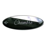 Plaque chambre adhsive miroir