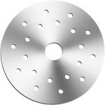 Plaque conductrice de chaleur en inox pour casserole adaptateur induction 30 cm chauffage uniforme accessoire ...