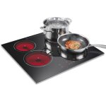 Plaque vitrocéramique 4 feux 60cm 6000w 9 niveaux de puissance minuterie 1 - 99 min noir pour toutes ... Plaque vitrocéramique 4 feux 60cm 6000w 9 niveaux de puissance minuterie 1 - 99 min noir pour toutes ...