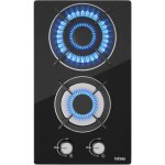 Plaque de cuisson gaz 2 feuxs plaque gaz 2 feux encastrable - cuisini�re 30cm - gazs ville et bouteille ...