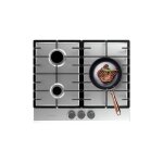 Plaque de cuisson � gaz - bolero - squad g 3200f - inox - 3 foyers - 6250 w