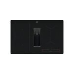 Plaque de cuisson avec hotte intgre electrolux kcc83443cz saphirmatt